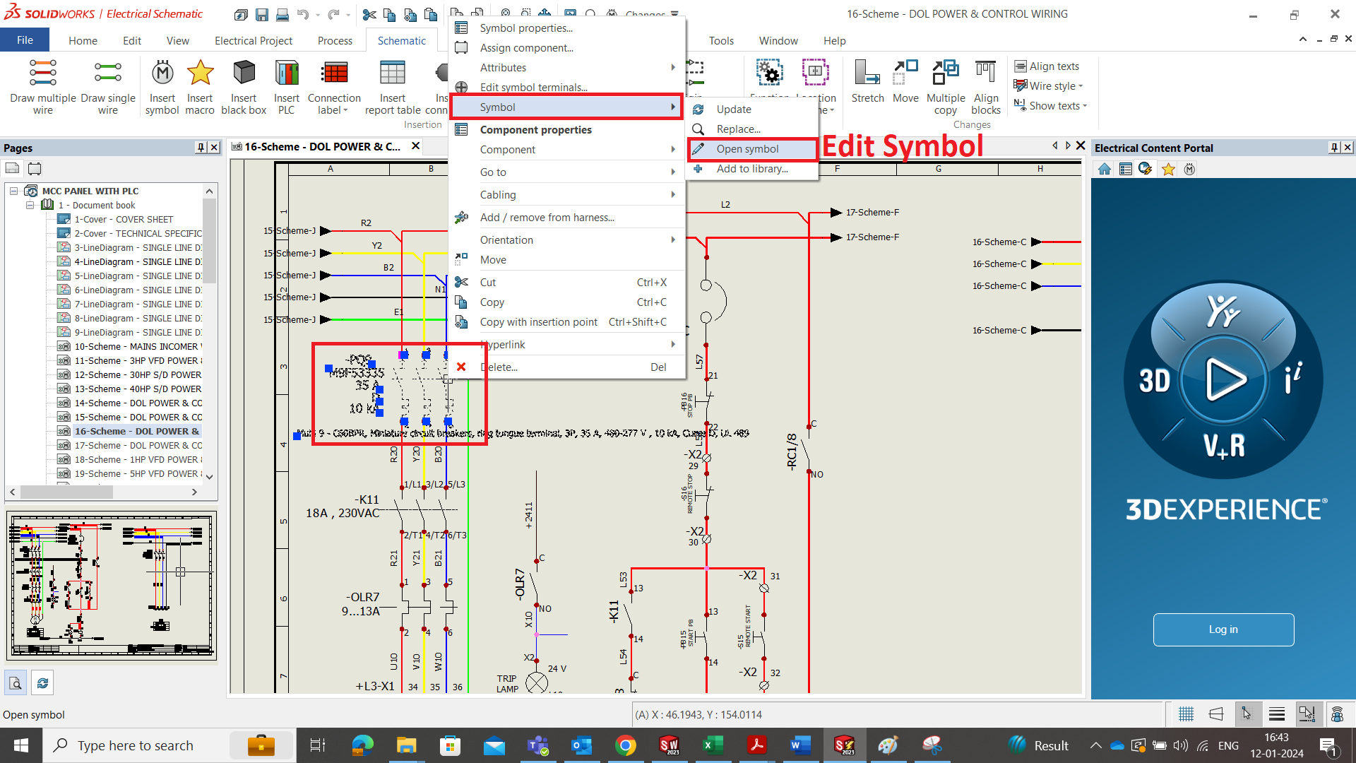 Creating Multiline Attributes in SOLIDWORKS Electrical Schematic